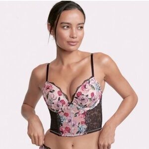 Victoria’s Secret Very Sexy Push Up Bustier Bra. Women’s Size 34B. NWOT